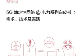 权威发布 |《5G确定性网络@电力系列白皮书》来了图片
