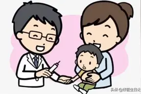 打完疫苗回家“小不点”针口流血不停。图片
