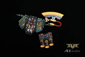 GSB 1：60比例机械内构涂装扎古图片