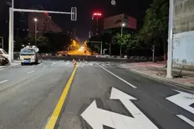 衡阳司机注意！蔡伦大道这个路口将变为十字路口图片