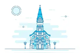 建筑类·图标插画素材整理｜扁平风图片