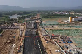 太原北部路网再添通途，泥向线施工稳步推进图片