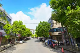 长江武汉段有座千年古镇，青石板街道遍布老建筑，时光在此静止图片