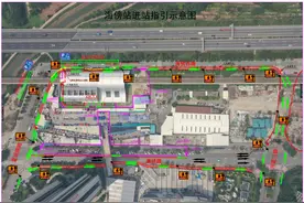 有调整！需要行经地铁海傍站的市民请留意图片