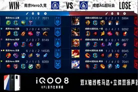 KPL秋季赛：久诚大法师YYDS！成都AG 3-2战胜南京Hero久竞图片