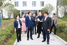 淮安市领导来清江浦区调研推进兰台文创园项目图片