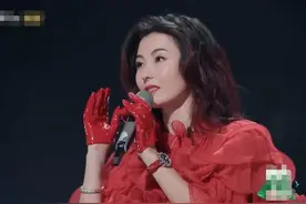 回忆杀！张柏芝《浪姐2》唱星语心愿，红裙绝美声音沙哑唱哭吕一图片