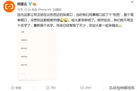 阿里京西公司被迫改名！网友积极赐名："西京""北西""阿里伯伯"……图片