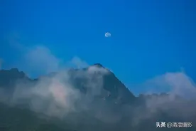 莲峰云月 海丰莲花山图片