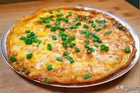 鸡蛋豆腐这做法火了，简单处理后往锅里一倒，焦香四溢，百吃不厌图片