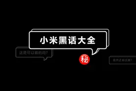 小米黑话首次公开图片