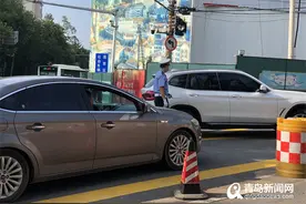 行车注意！江苏路禁止停车排队 青医附院(西院区)交通优化图片