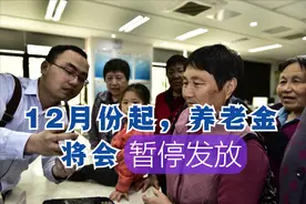 12月起，部分人的养老金将会暂停发放，到底怎么回事？图片