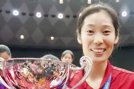 祝贺！东京奥委会发文大赞中国女排1姑娘：不出世的排球天才图片