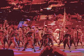 高清大图，现场直击！新罗区这场文艺晚会震撼上演图片