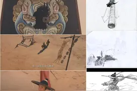 这些导演的分镜手稿，堪比艺术画作！文末周星驰小学生画作太魔性图片