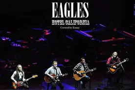 双头吉他版《加州旅馆》，视觉效果拉满，有多牛自己听听看图片