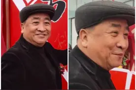 70岁姜昆罕现身！穿西装戴鸭舌帽裤子满是褶皱，捧场人少显冷清图片