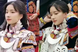 什么叫颜值有壁？看到彝族选美冠军我懂了...图片