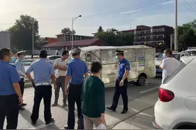 西安灞桥重拳整治“黑摩的”图片