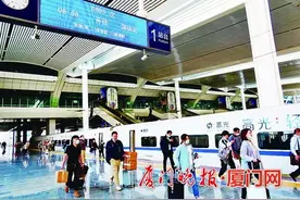 厦门到深圳最快2.5小时！今起，厦深高铁按时速250公里运行图片