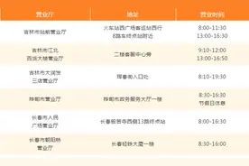 收藏 | 吉林通营业厅最新营业时间图片