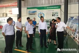 河南农业大学校长介晓磊率团莅临世纪香食用菌公司调研并开展校企深度合作图片