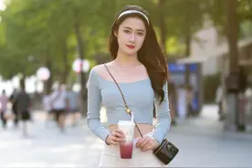 街拍9个大美女，你觉得哪一个最漂亮？图片