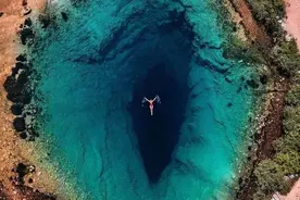 克罗地亚的地球之眼图片