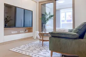 这套48㎡小宅，藏着小户型装修的超多智慧，看似简单却超级实用图片