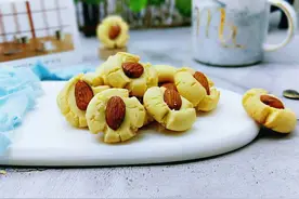 你没听说过的杏仁玛格丽特饼干，方法教给你，操作简单，香酥可口图片