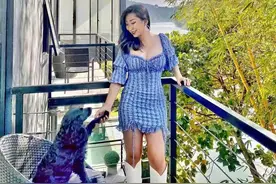 救助了一只野猪，火到了国外！网友：这是迪士尼公主？图片