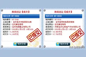 平顶山宝丰县两宅地网拍，多伦集团首进宝丰，中强地产再落一子图片
