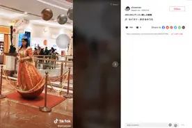 西安“不倒翁小姐姐”火到海外，TikTok播放量超过200万图片