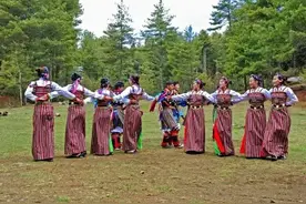 亚东歌舞，孔雀与雄狮的诱惑图片