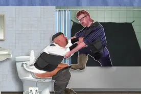 流言终结者：当上厕所时，发现马桶有炸弹你该如何才能死里逃生？图片