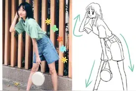 9种超适合女生的拍照站姿，摆拍必备，学起来图片