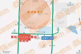 葵松路跨沈大高速跨线桥进度曝光，沈水新城板块这宗地块直接受益图片