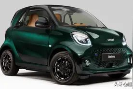 新车｜绿色“小精灵”，电动smart双门特别版发布，续航129公里图片