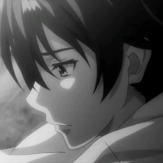 一组伤感忧郁动漫丧头