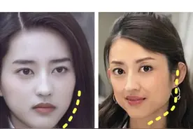 女生一定不能“发腮”！看完刘亦菲就知道，显老10岁都不止图片