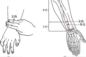 国医大师吕景山对穴：调整胃肠止泻通便类 支沟—照海图片