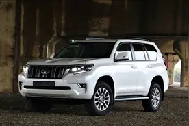 欧版新款普拉多实拍，2.8T+空气悬挂，预售39万，真霸气图片