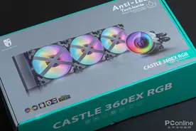 CASTLE 360EX RGB水冷散热器评测：性能和颜值我全部都要图片