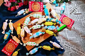 教你做花生牛轧糖，过节送礼倍有面子，5分钟搞定，比买的还好吃图片