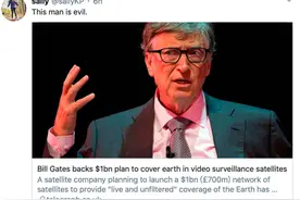 比尔·盖茨在推特被疯狂攻击，疫苗是阴谋“清除人类计划”的幌子？图片