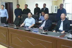 康威同志深入古浪县公安局调研指导 “雪亮工程”建设工作图片
