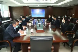 天津房地产集团有限公司党委书记、董事长姜义一行到河西法院座谈交流图片