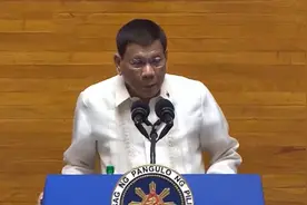 铁腕总统杜特尔特即将卸任，真诚感谢中国援助，看透美国嘴脸图片