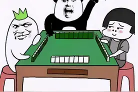 牌友们：麻将牌里不少鬼，劝你平日少沾聚图片